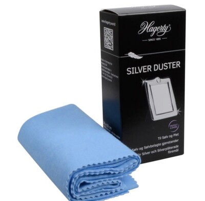 HAGERTY SILVER DUSTER
Silver and silver-plated cleaning cloth 550 x 360 mm.