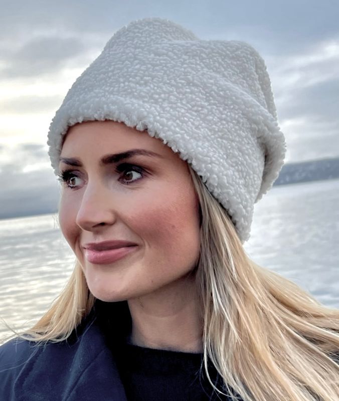 KN TEDDY HARRIET LUE - HVIT