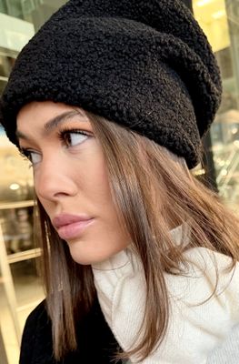 KN TEDDY HARRIET LUE - SVART