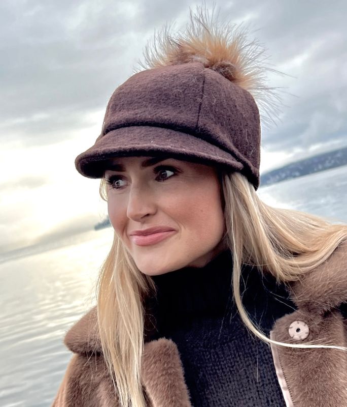 SAAGA HAT/CAP - BRUN