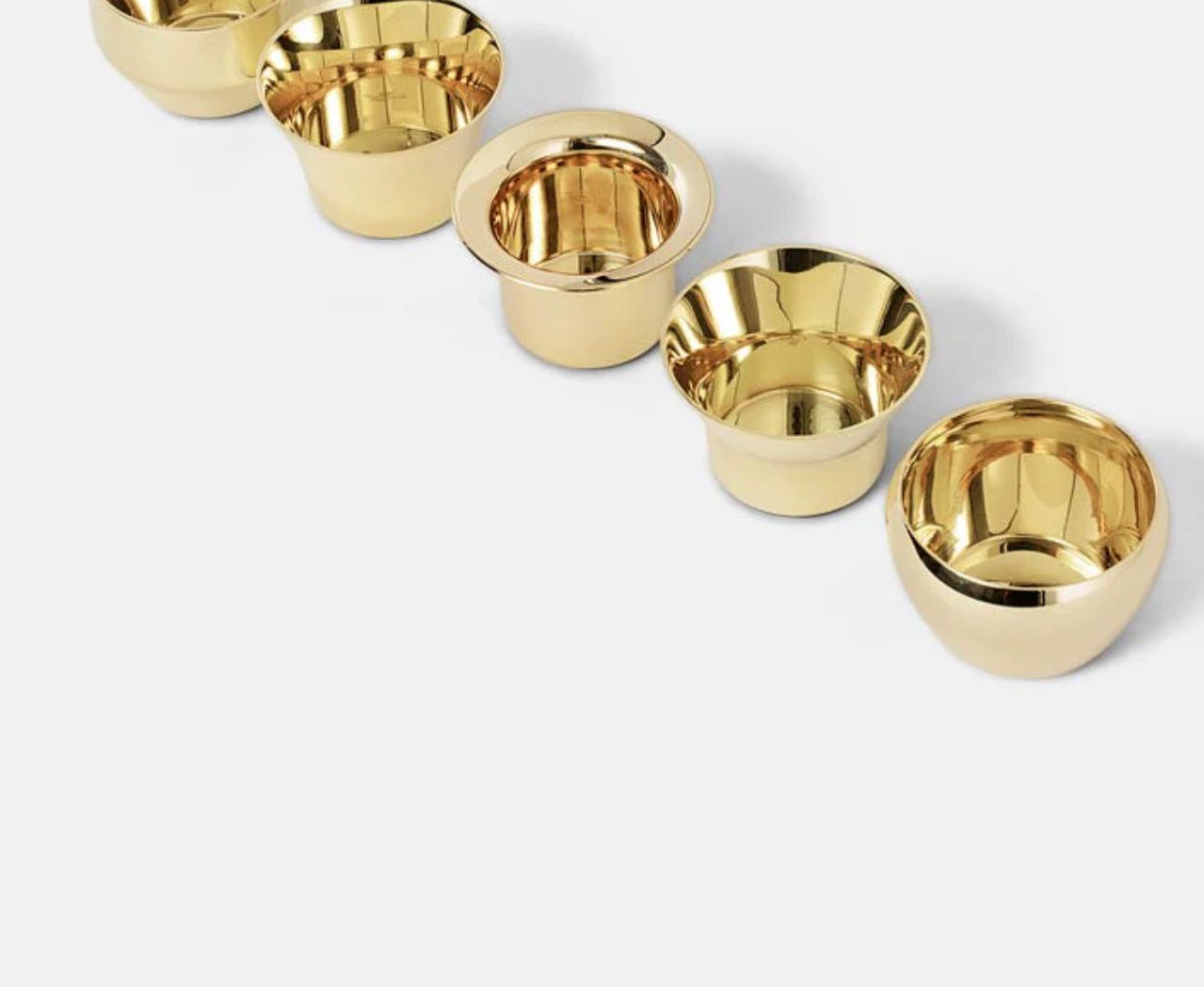 KIN - TELYSESTAKER - POLERT MESSING 5 pk.