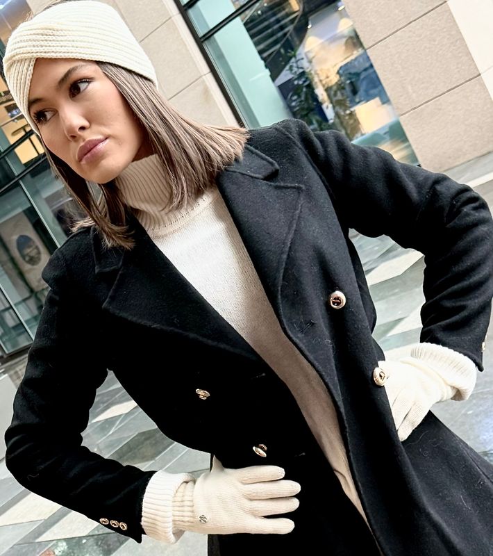 KASHMIR VANTER - HVIT