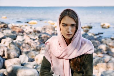 STOLA SGHEMBA - SKJERF/SJAL - ROSA