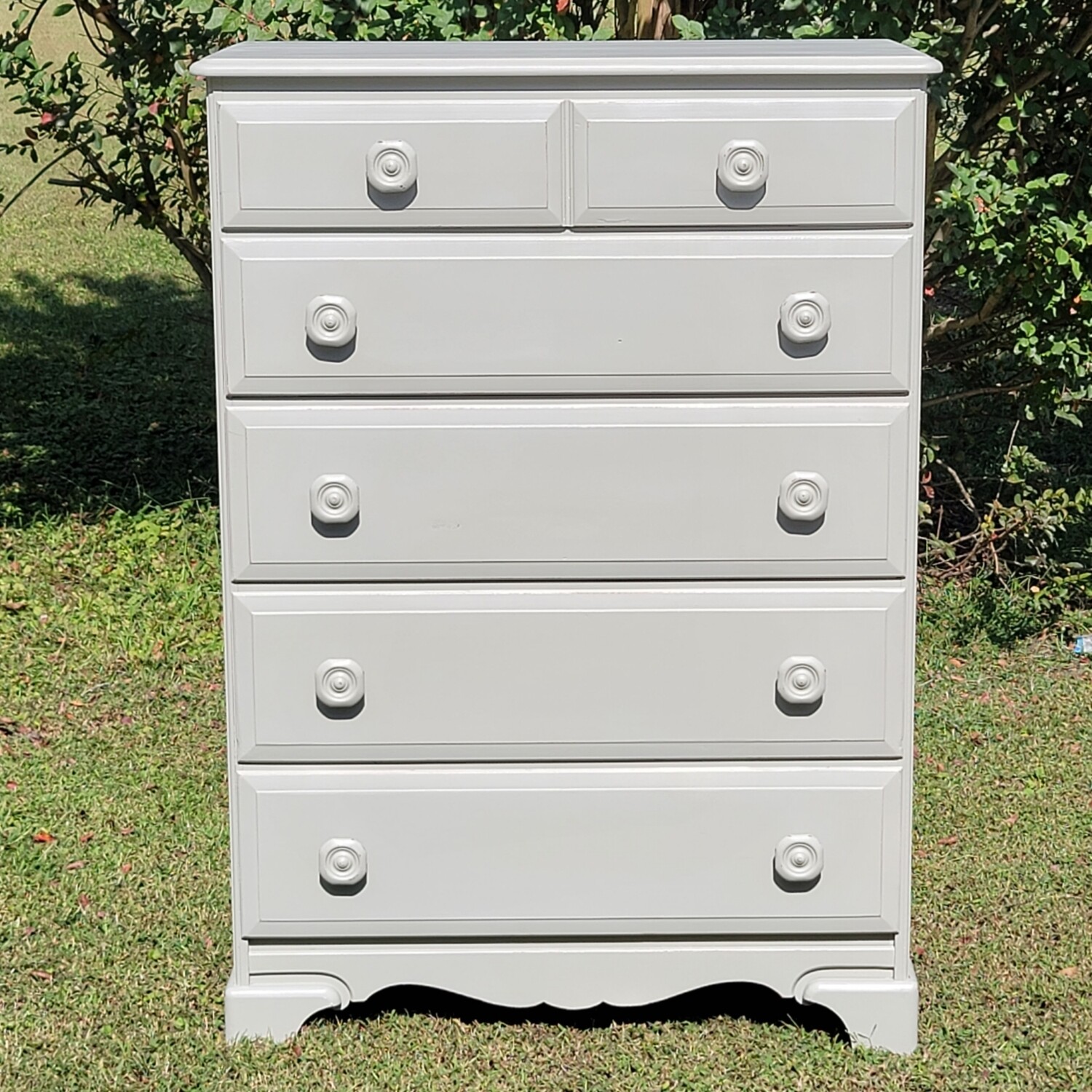 5 Drawer Solid Maple Chest of Drawers