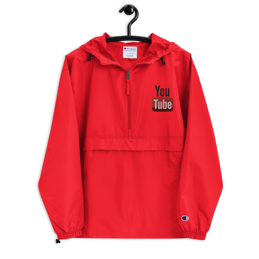 Embroidered Champion Packable Jacket