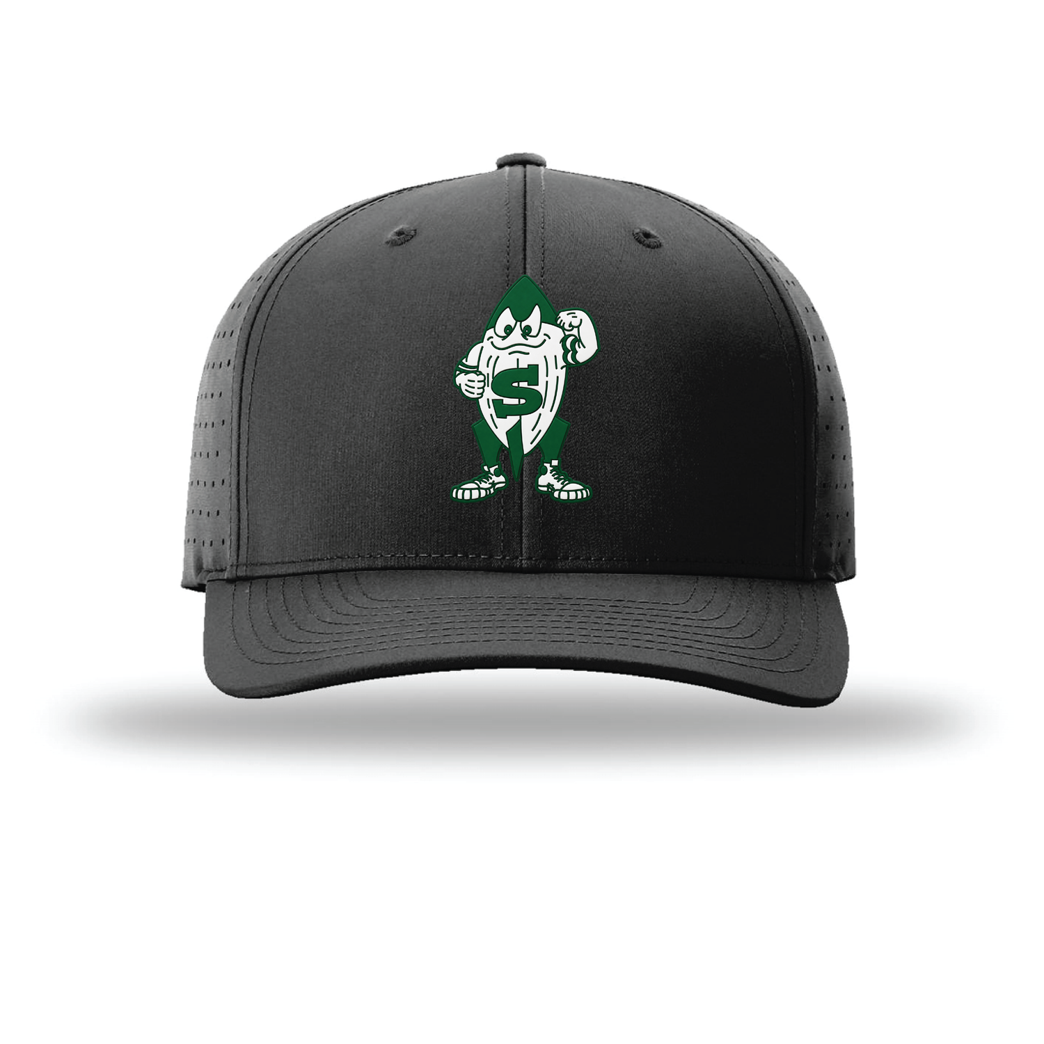 Rocketman PVC Patch Laser Perforated Cap