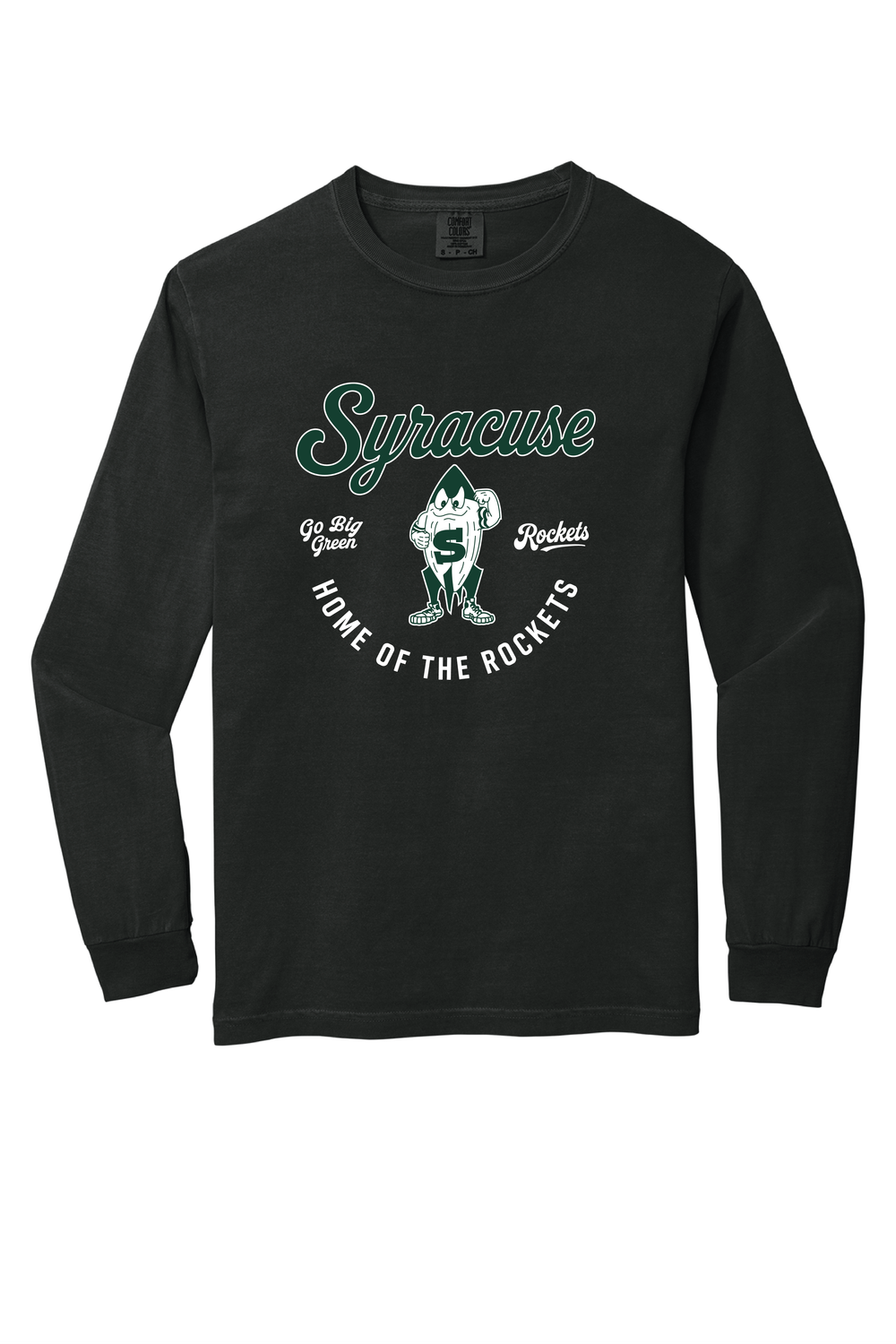 Long Sleeve Script Home of the Rockets T-Shirt