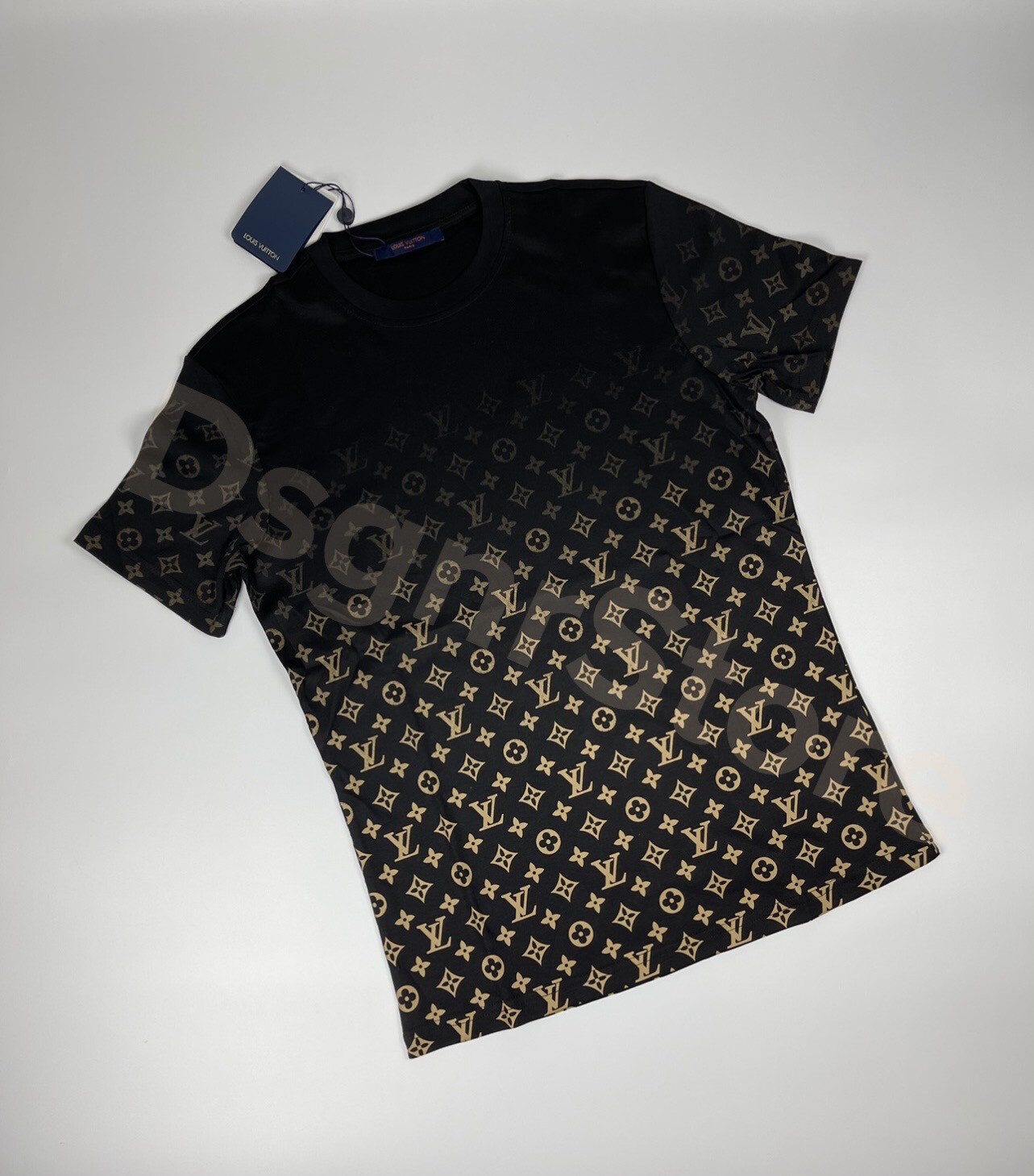 LV Monogram T-shirt Gold (Normal Sized)