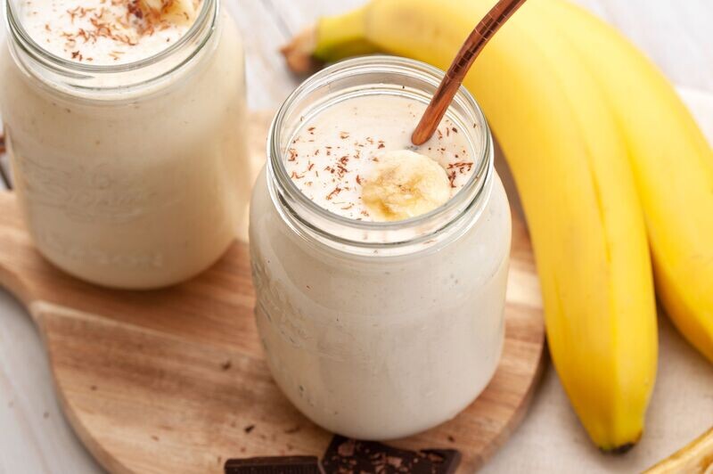 Smoothie banana travieza