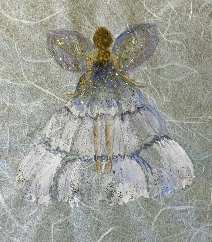 Thalia & The Agapanthus Fairy Watercolour