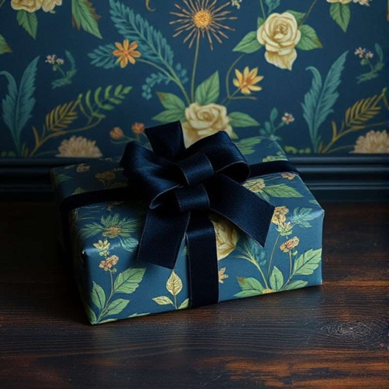 Gift Wrapping - Using Wallpaper