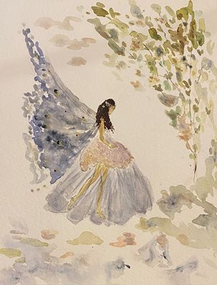 Effie &amp; the Hydrangea Dress