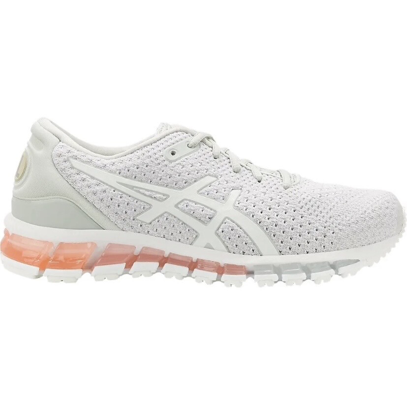 asics grey and pink
