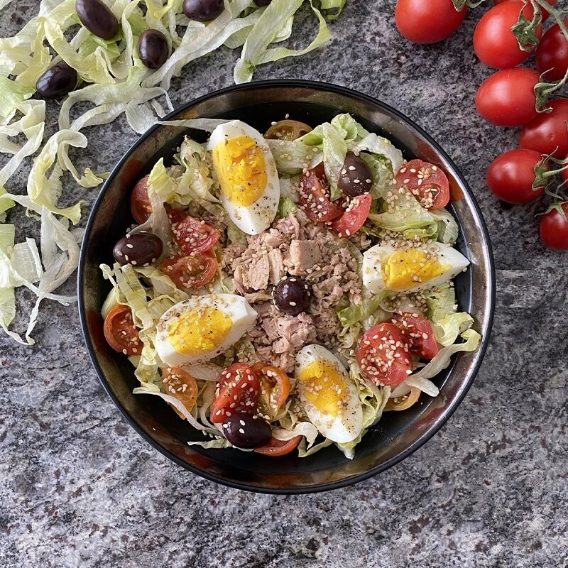 Insalata Vishudda -2340 kJ/559 kcal-