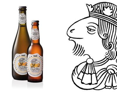Birra Tarì Oro -- Pils 4,9% vol. cl 75