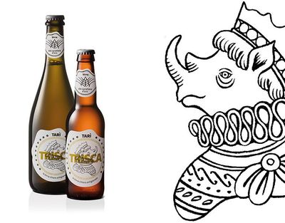 Birra Tarì Trisca -- Blanche 5,0% vol. cl 75