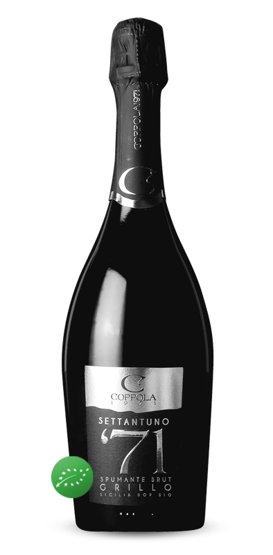 Spumante Extra Brut 71 Grillo Sicilia DOP BIO 75cl 12,0% Vol. -Cantine Coppola-