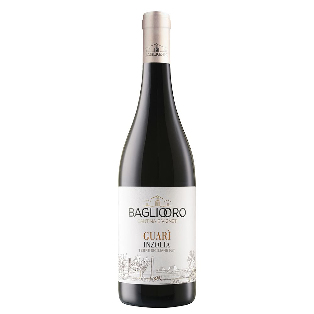 Vino Guarì I.G.T. Inzolia ​75cl 12,5% Vol. -Cantine BaglioOro-
