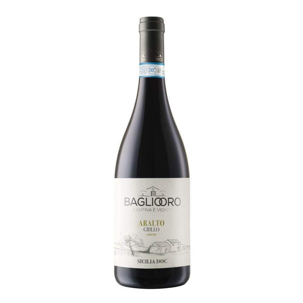 Vino Aralto D.O.C. Grillo 75cl 14% Vol.  -Cantine BaglioOro-