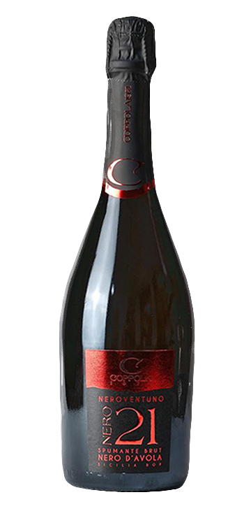 Spumante Rosé Brut ​ Nero 21 Nero d’Avola DOP BIO 75cl 12,0% Vol. -Cantine Coppola-