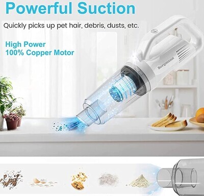 Bergmann Vector Cordless Handheld Car &amp; Home Vacuum Cleaner