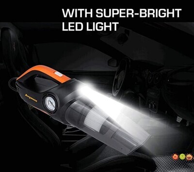 Bergmann CYCLONIC 2-in1 Car Vacuum Cleaner + Inflator