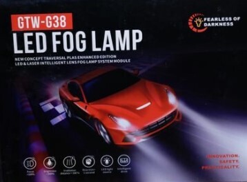 Crystal Eye GTW-G38 [3in1] Bi-LED Projector Fog Lamp with High/ Low Beam