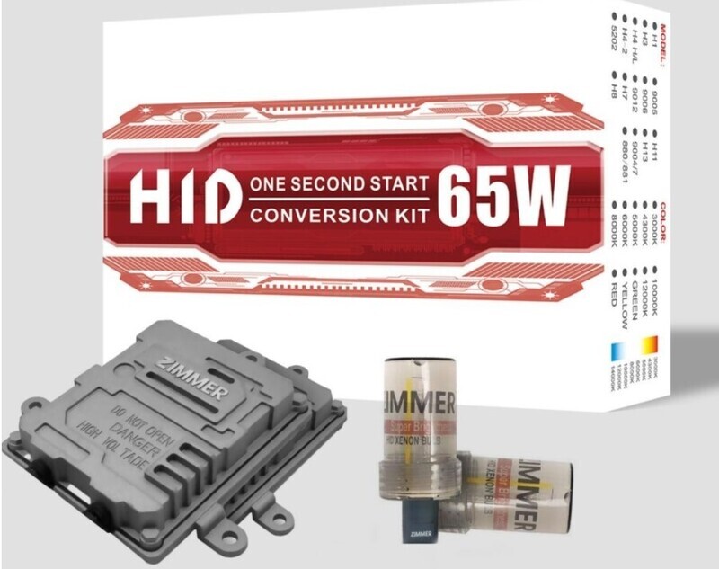 Zimmer 65W Quick Start HID Conversion kit H7 (With Canbus)