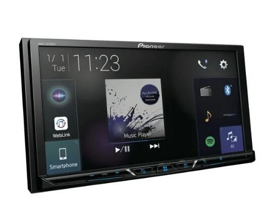 pioneer dmh z5290bt touch screen car music system