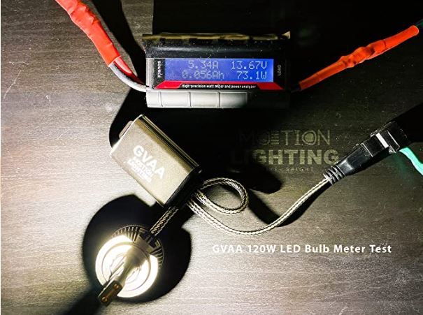 GVAA LED Headlight Bulbs 130W Dark Edition - H19