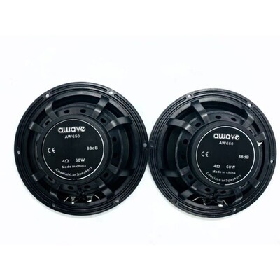Awave AW650 6.5 inch Coaxial Speakers