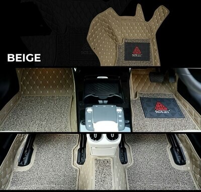 Premium Quality 7D Auto-Tech Mats for Honda City