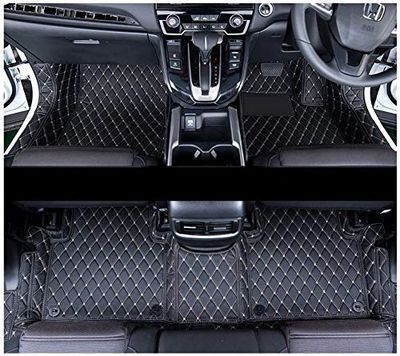 Ultra-Premium 7D Automotive Technology V2 Mats for 5 Seater Cars