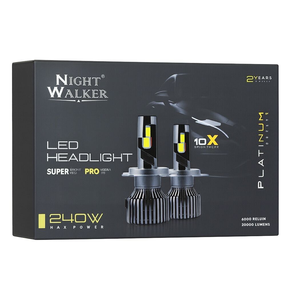 Night Walker 240W Platinum Series LED - HB3