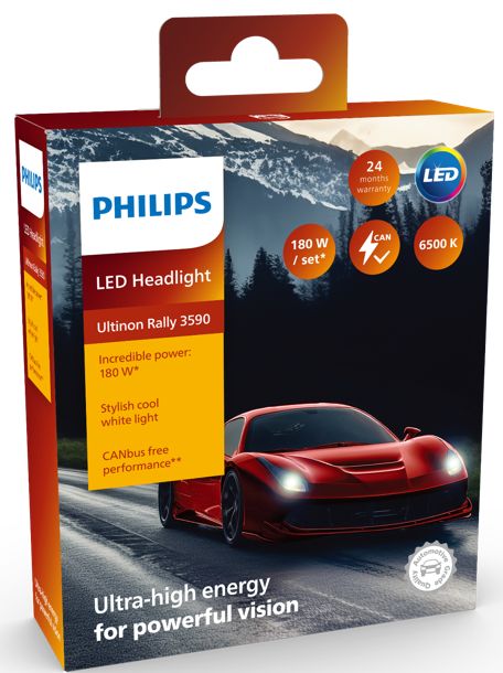 Philips Ultinon Rally U3590 6500K 180W HIR2