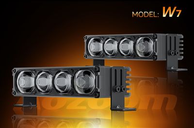 Aozoom W7 LED Multi Functional Dual Beam External Lamp