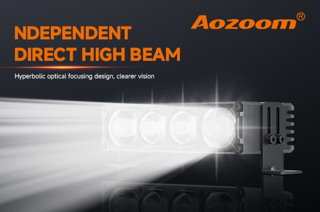 Aozoom W7 LED Multi Functional Dual Beam External Lamp