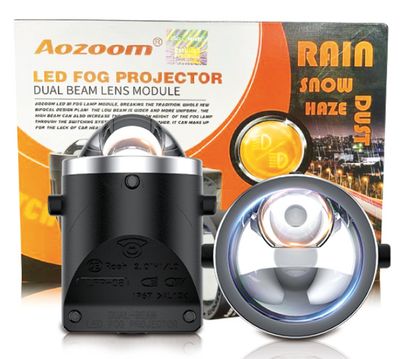 Aozoom 2.0 Inch Fog LED Projectors FLP 2040 - Dual beam