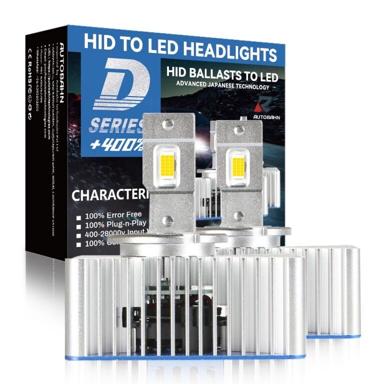 M50 D1S LED bulbs  - 55w [110w per pair]