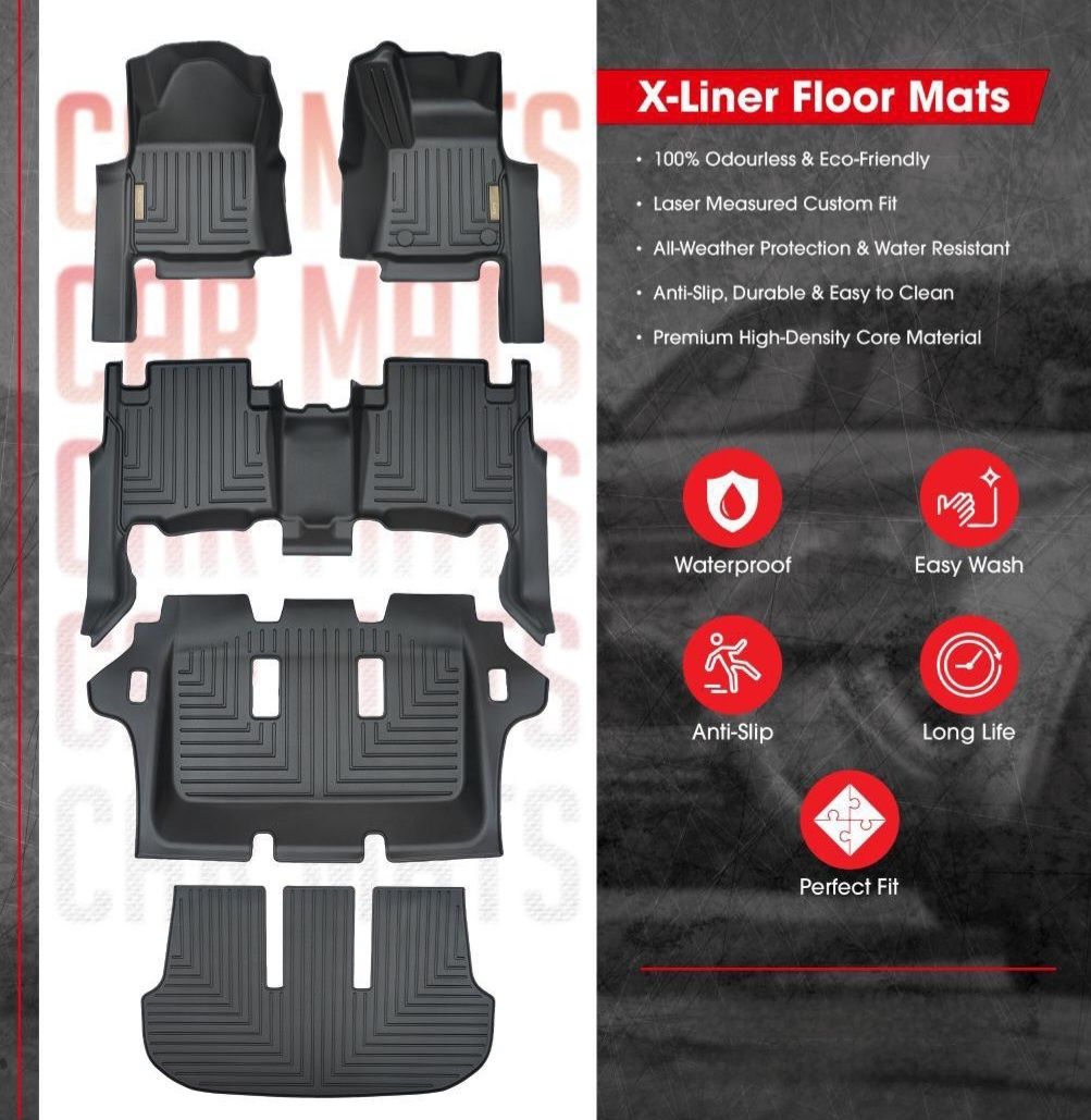 Premium Quality Auto-Tech X Liner Mats for Maruti Suzuki Baleno 