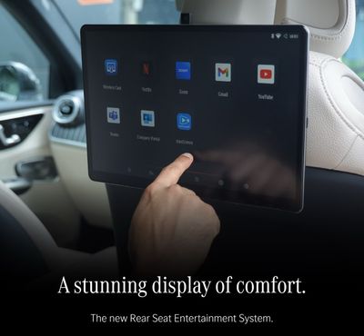 GTRX Ultra HD 14 Inch Rear Seat Android Infotainment System [4 GB RAM]