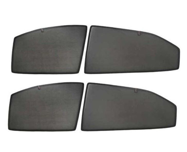 OMPV Premium Magnetic Custom Fit Car Sun Shades - For Honda Amaze (Set of 4)