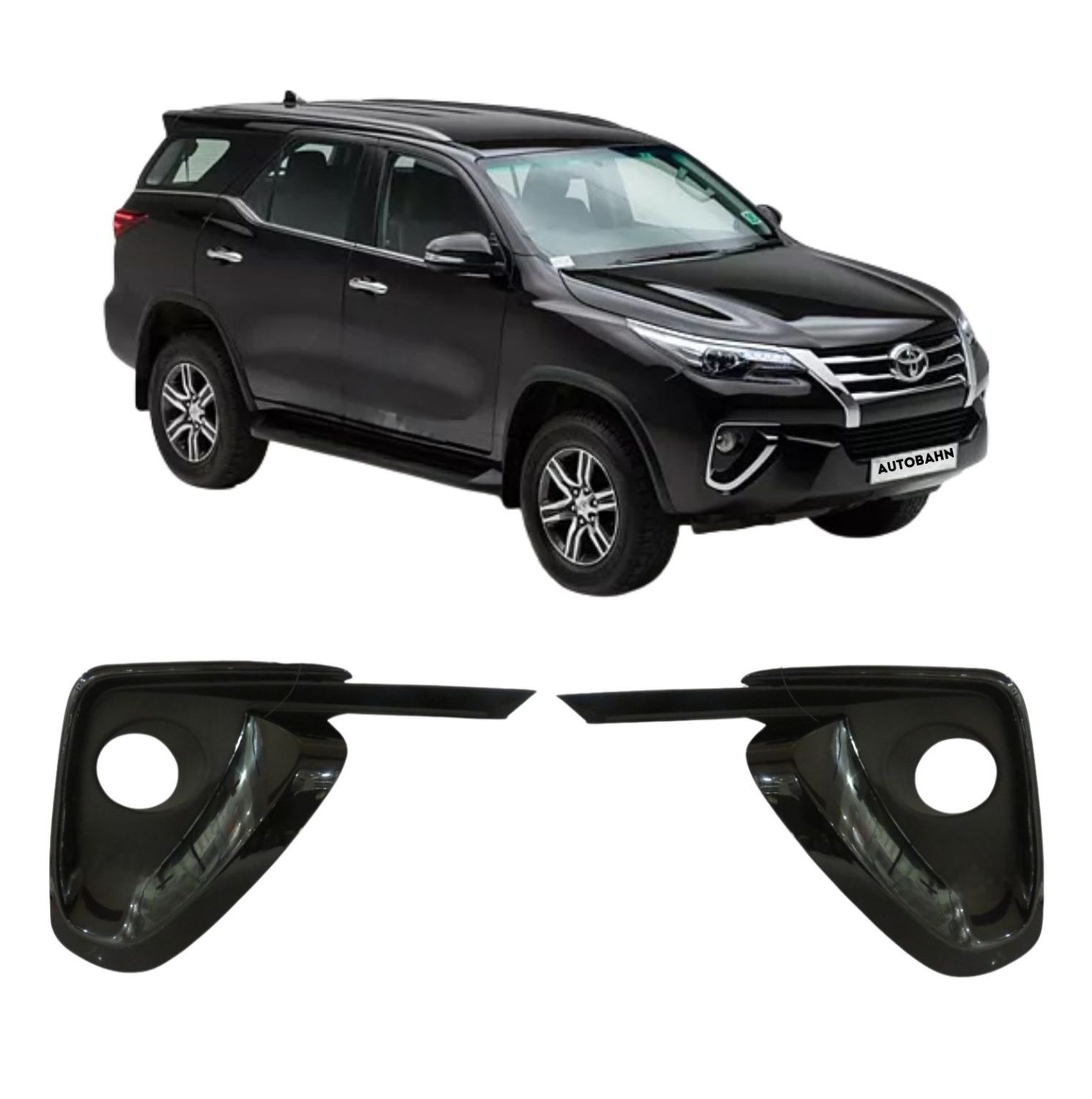 Toyota Fortuner Fog Bracket 3 inch [2016-2020]