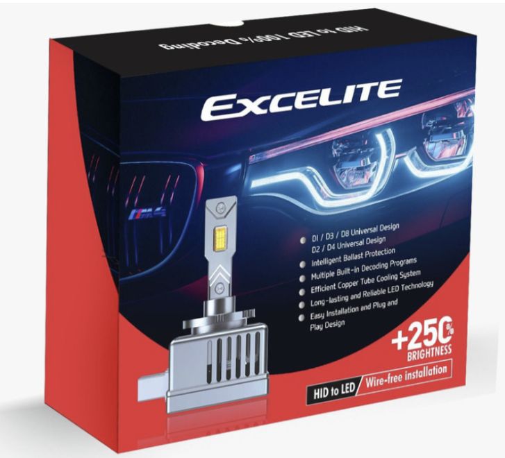 Excelite D1S 55W 6000K 12V LED