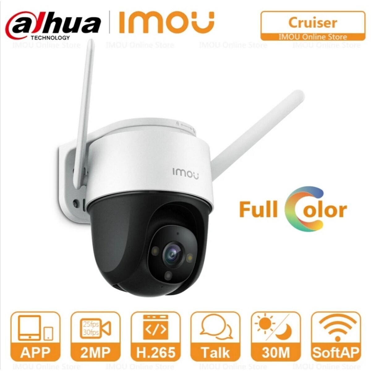 IMOU CRUISER 2MP WIFI CCTV CAMERA FOR OUTDOOR