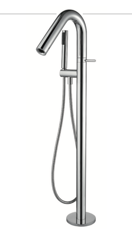 Izas floor standing bathroom mixer column