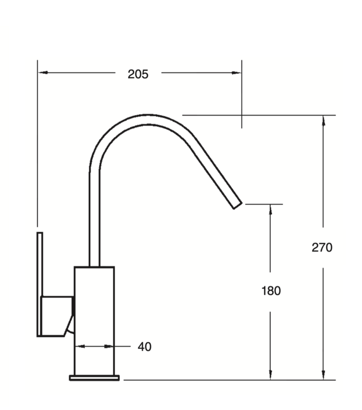 Matisse basin mixer
