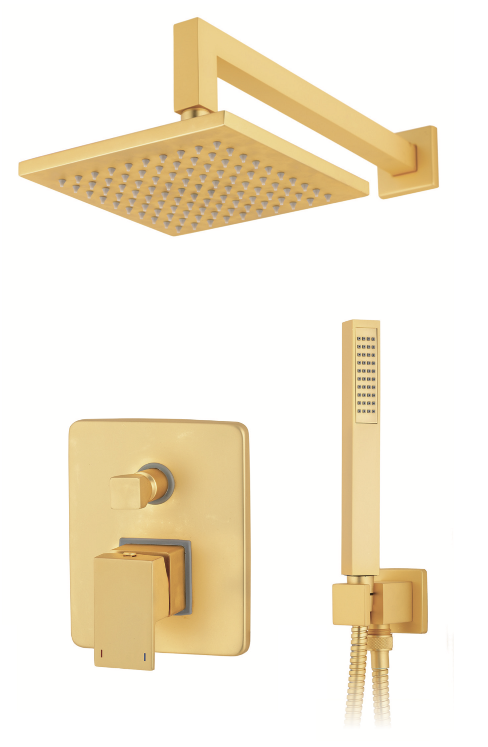 Tizziano built-in shower set
