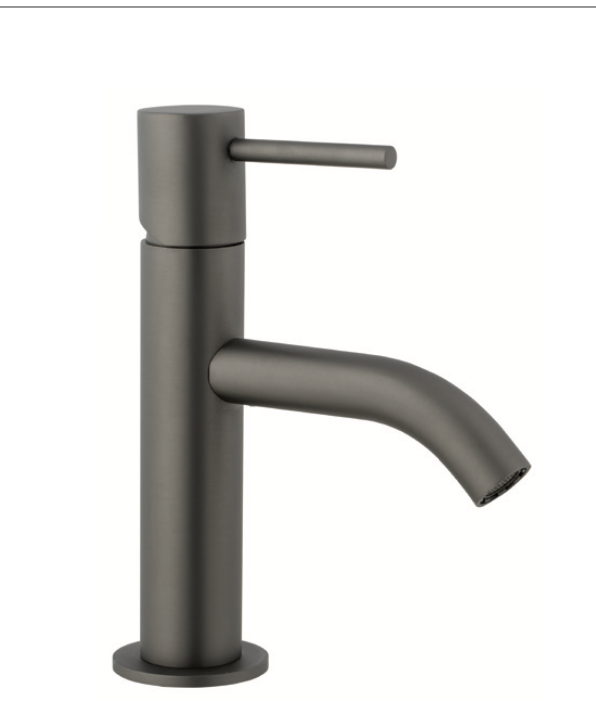 Veral curved spout basin mixer