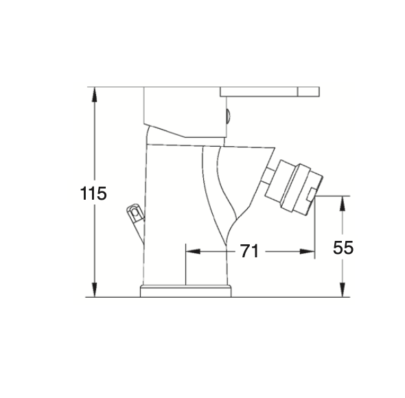 Leyre bidet mixer